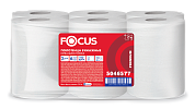 5046577 Бумажные полотенца Focus Extra Quick белые двухслойные, 6 рулонов по 150 метров
